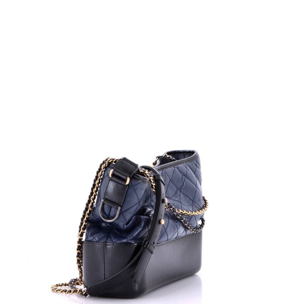 Gabrielle Hobo Quilted Aged Calfskin Large