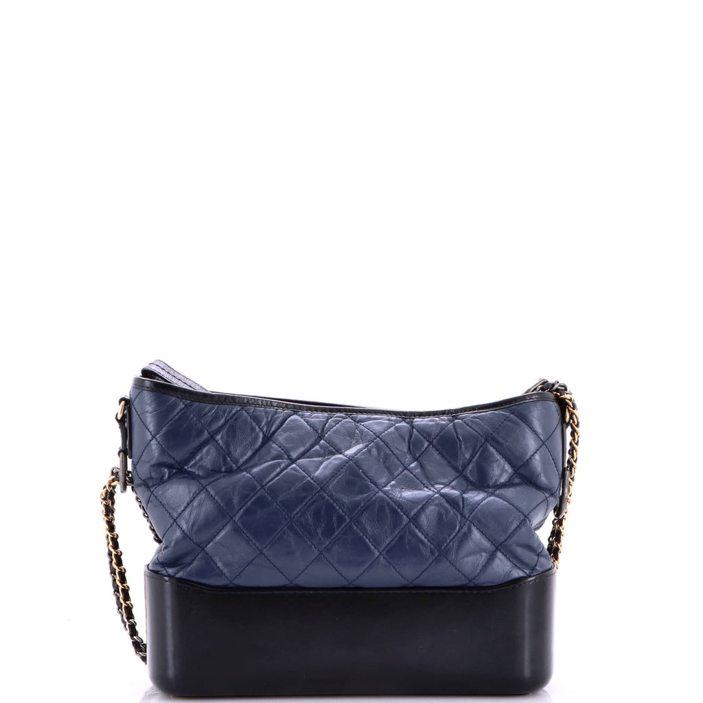 Gabrielle Hobo Quilted Aged Calfskin Large