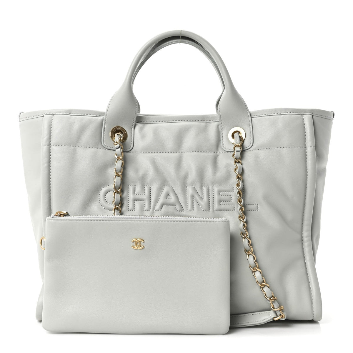 Small Calfskin Tote Bag