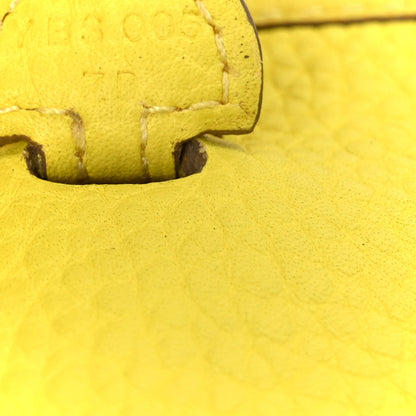 Taurillon Clemence Evelyne Tpm Lime Handbag