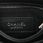 Chanel Lambskin Quilted Mini Crossbody Bag Black