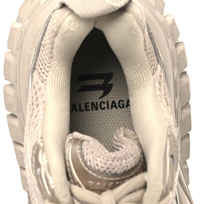 Balenciaga Rubber Mesh Men's Defender Sneakers 36 Beige