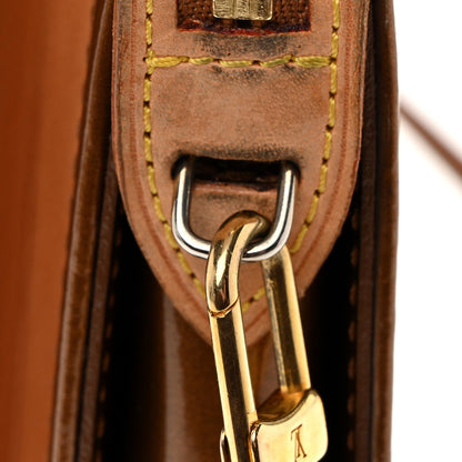 Vernis Mott Bronze Handbag