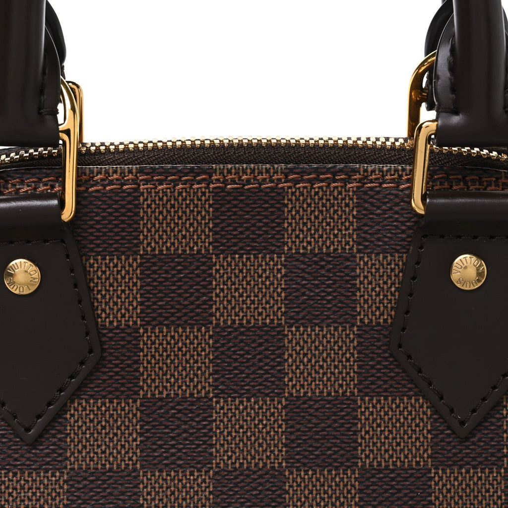 Louis Vuitton Damier Ebene Alma BB Brown