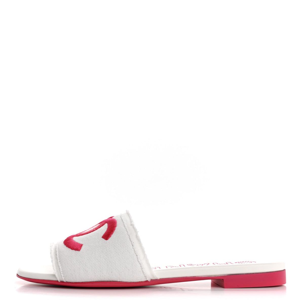 Chanel Jersey Knit CC Women's Mules