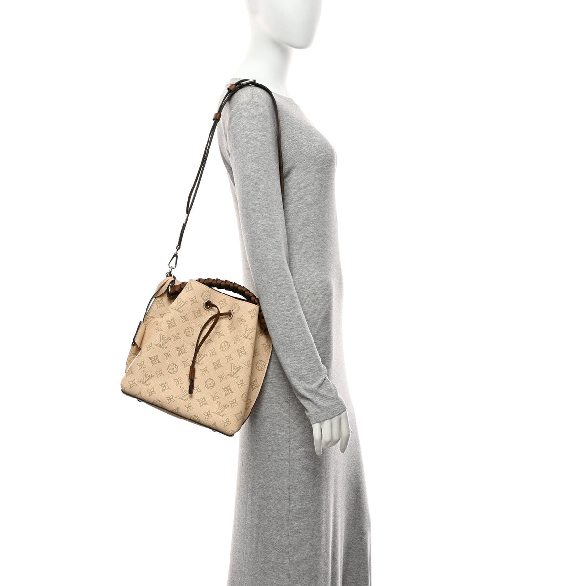 Mahina Muria Creme Handbag