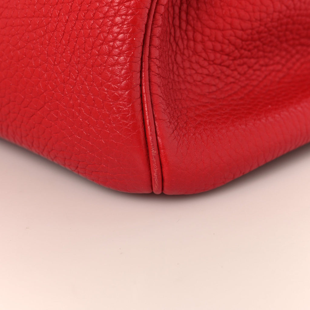 Hermes Togo Birkin 30 Rouge Casaque
