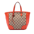 Bree Convertible Tote GG Canvas with Leather Small