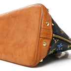 Louis Vuitton Monogram Multicolor Alma Bag Black