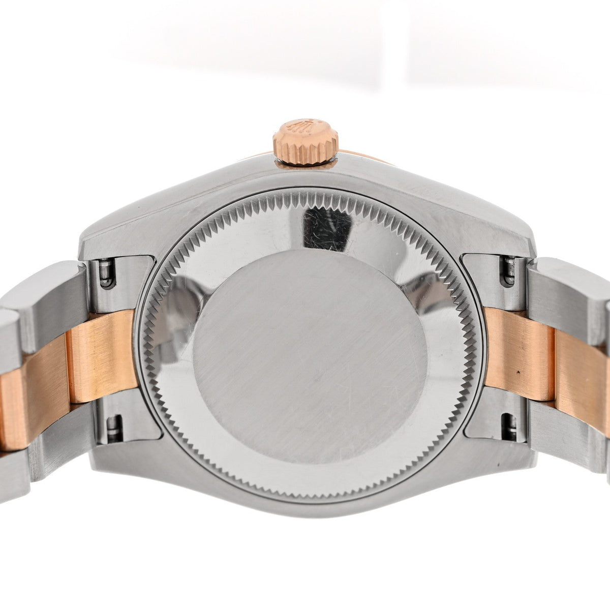 Rolex Stainless Steel 18K Everose Gold Diamond 31mm Datejust Watch 178241