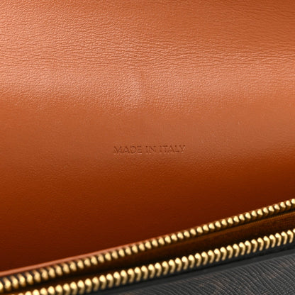 Lambskin Canvas Wallet Bag