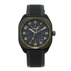 Hermes Graphene Nickel Rubber 39mm H08 Automatic Watch Noir