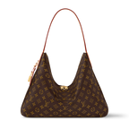 Women's Slouchy MM Monogram Coated Canvas Tote Bag M12098
