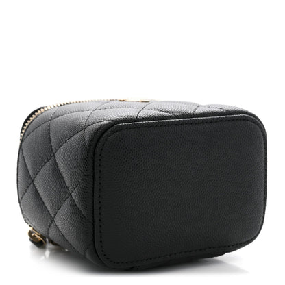 Mini Quilted Caviar Handbag