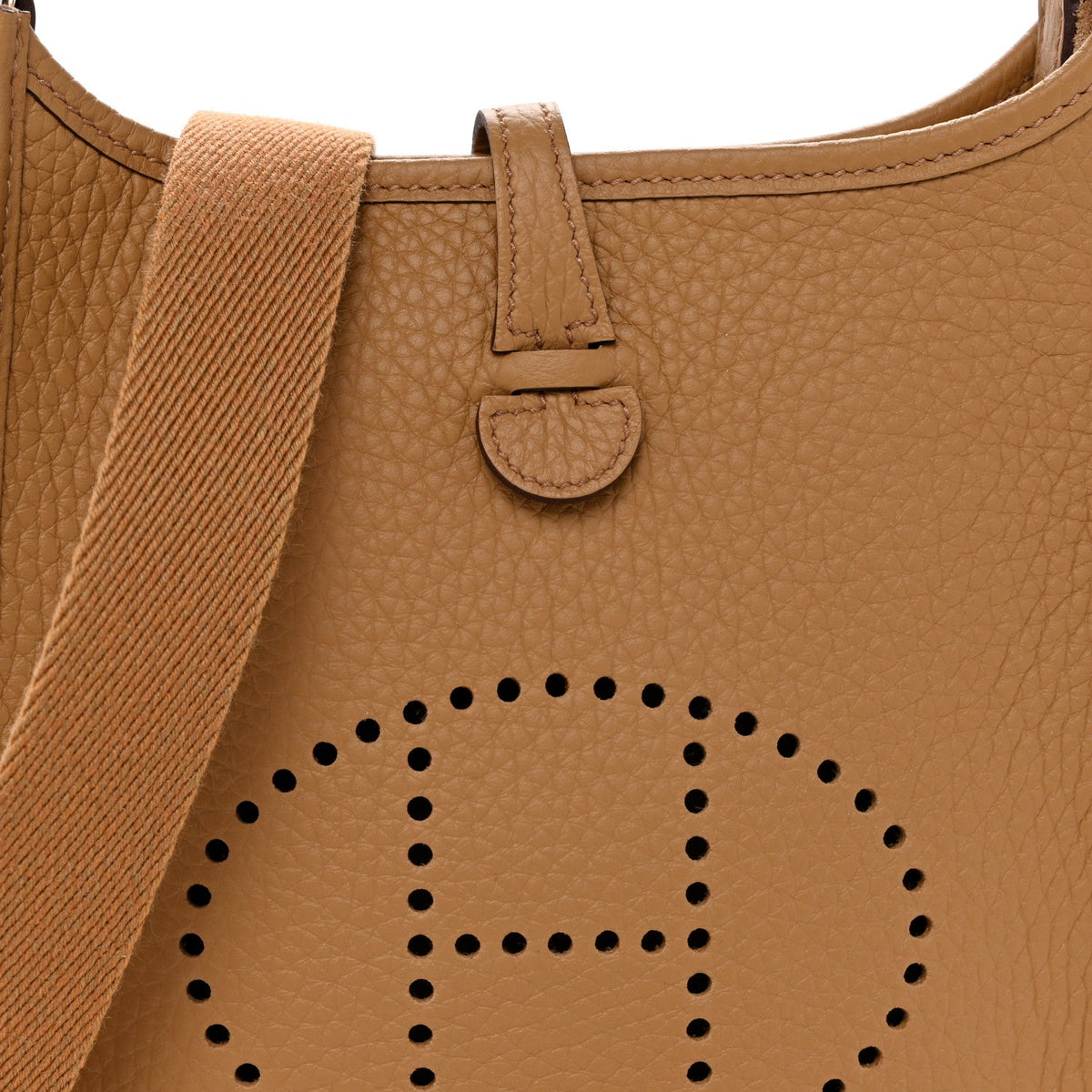 Taurillon Clemence Evelyne Tpm Chai Handbag