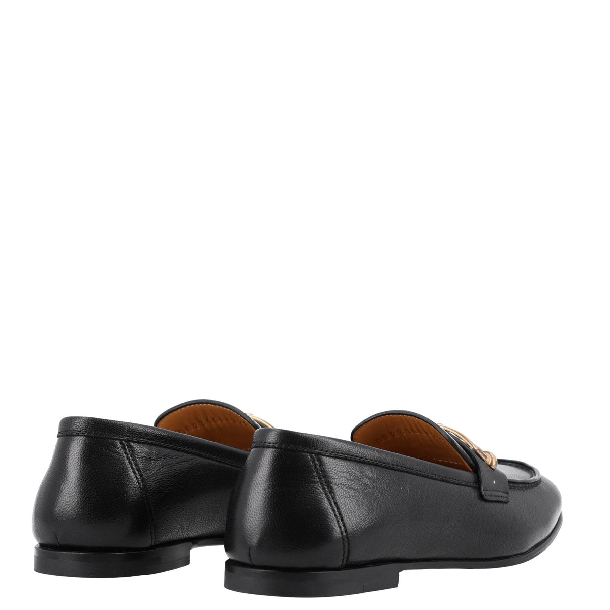 Hermes Calfskin Women's Colette Loafers 35 Black