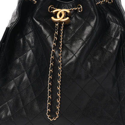 Medium Quilted Caviar Handbag