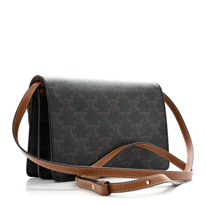 Lambskin Canvas Wallet Bag