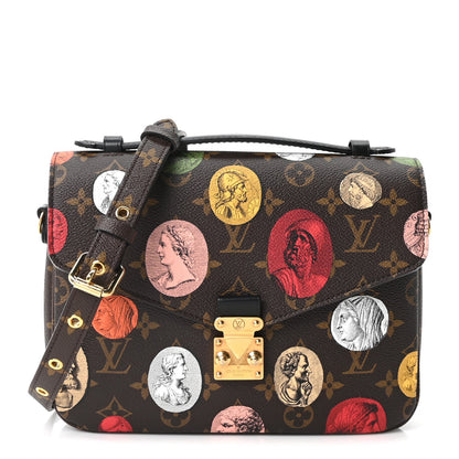 X Fornasetti Monogram Cameo Pochette Met Handbag