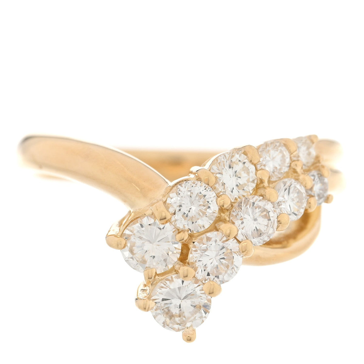 Parker & West by FASHIONPHILE18K Yellow Gold Diamond 1.00ctw Band Ring 52 6