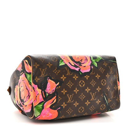 Monogram Roses Speedy 30 Handbag