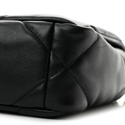 Medium Quilted Lambskin Flap Shoulder Bag