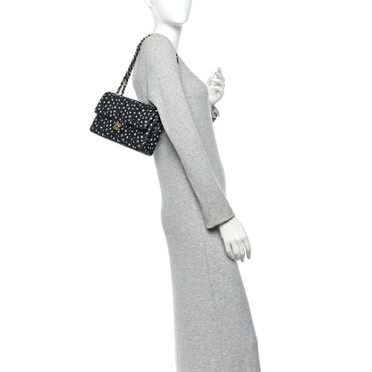 Small Quilted Calfskin Flap Shoulder Bag