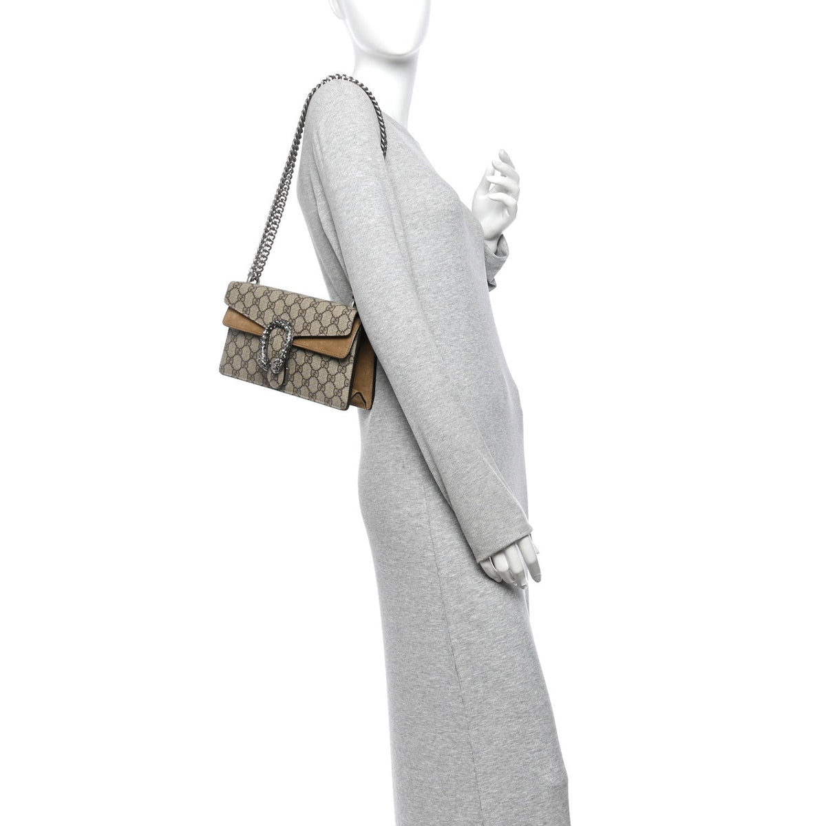 Small Suede Shoulder Bag