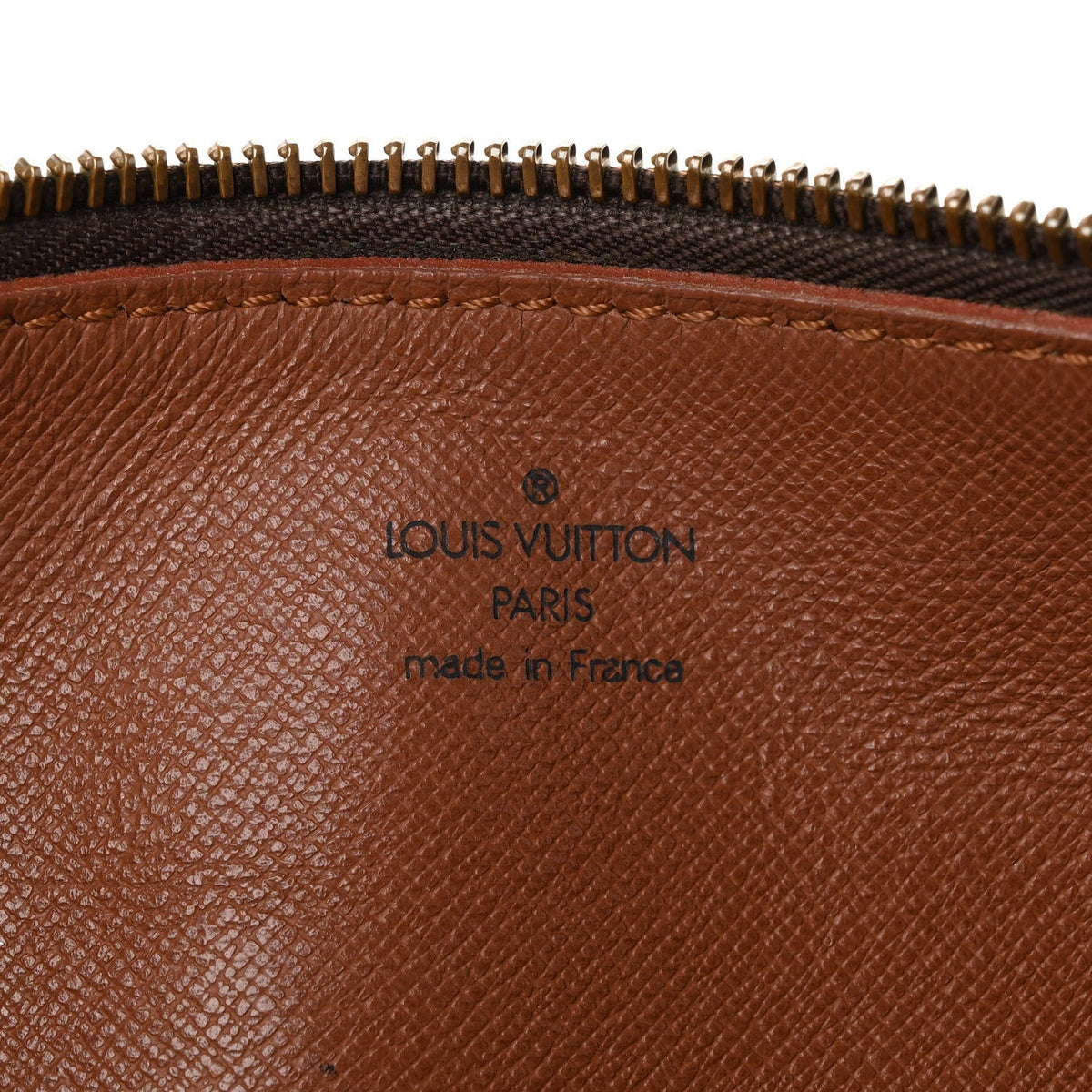 Louis Vuitton Monogram Canvas Papillon 26 Shoulder Bag Brown