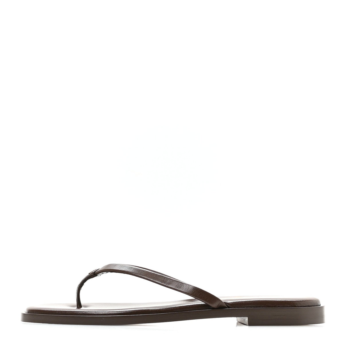 Goatskin CC Times Square Thong Sandals Brown