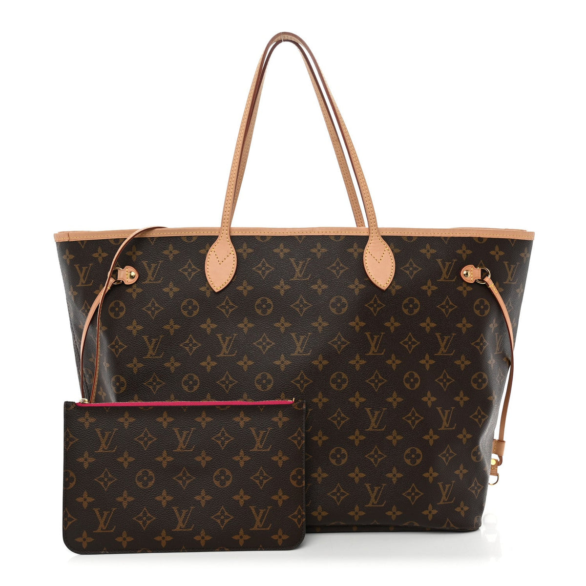 Monogram Neo Neverfull Gm Pivoine Handbag