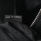 Prada Nylon Tessuto Impuntu Quilted Tote Black