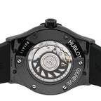 Hublot Ceramic Rubber 42mm Classic Fusion Black Magic Automatic Watch Black 542.CM.1770.RX