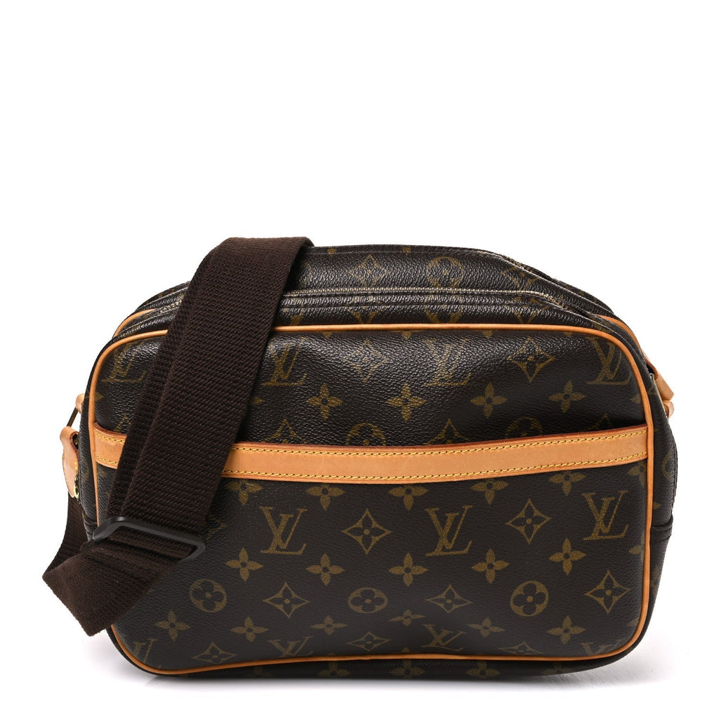 Louis Vuitton Monogram Reporter PM Brown