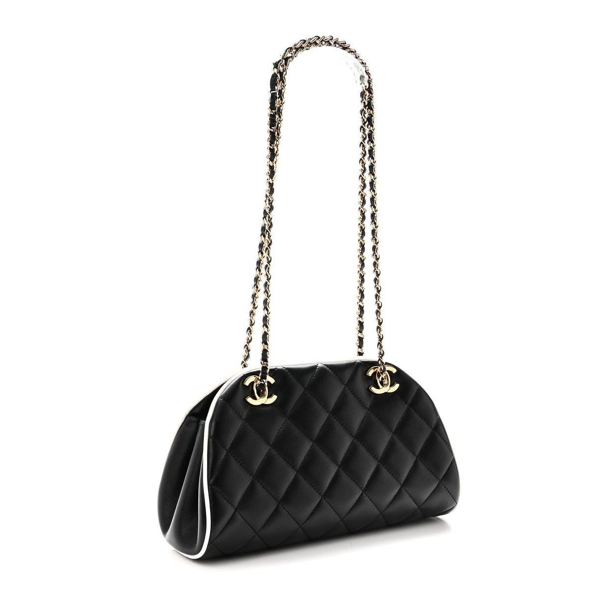Quilted Lambskin Clutch Bag