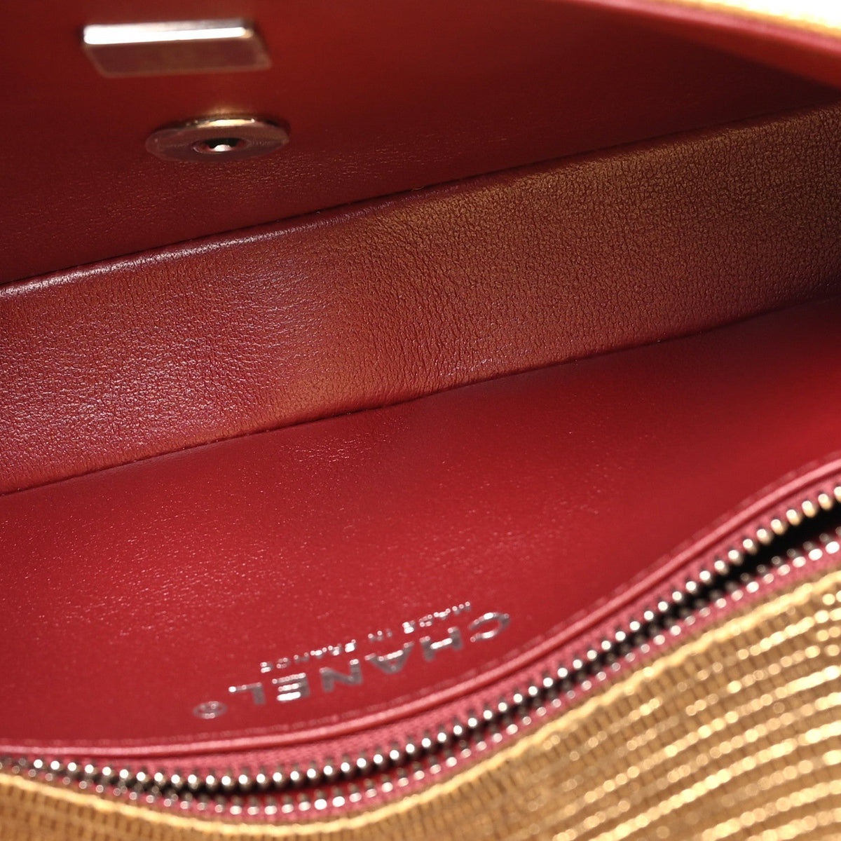 Small Calfskin Flap Shoulder Bag