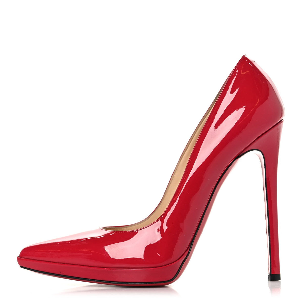Patent Pigalle Plato Pumps Hot Pink