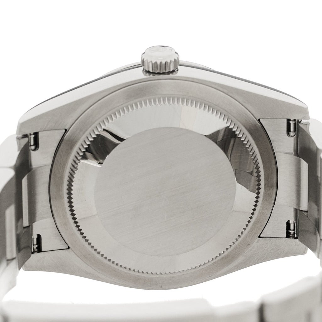 Rolex Stainless Steel 34mm Oyster Perpetual Watch Lavender