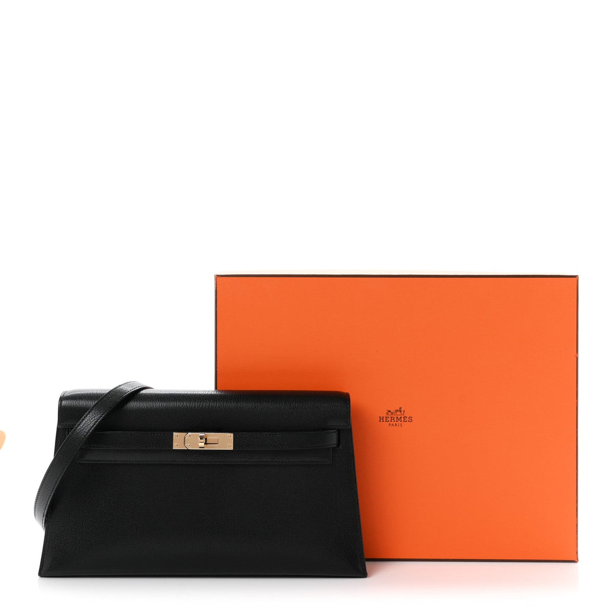 Hermes Chevre Chamkila Kelly Elan Black
