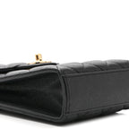 Chanel Caviar Quilted Classic Phone Holder Black