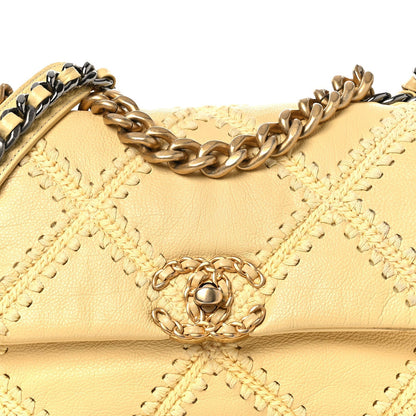 Medium Calfskin Flap Shoulder Bag