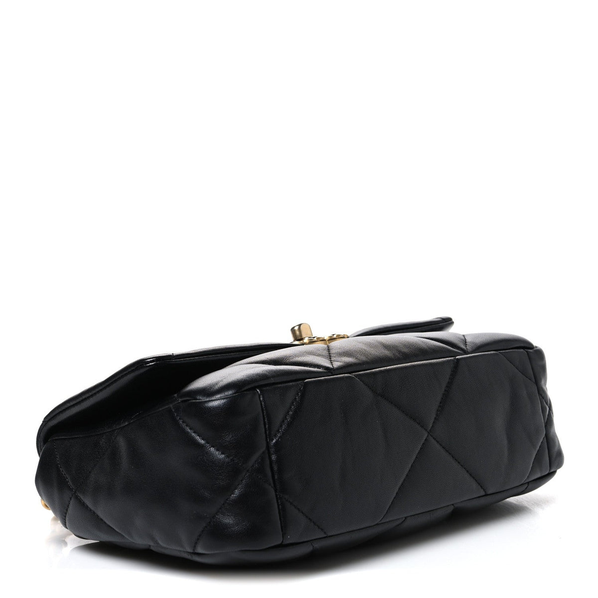 Medium Quilted Lambskin Flap Shoulder Bag