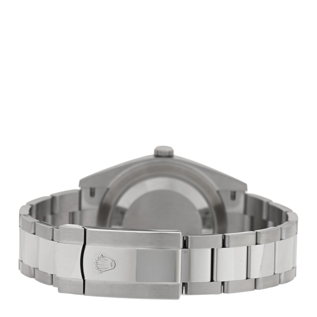 Rolex Stainless Steel 41mm Oyster Perpetual Datejust Watch Slate 126300