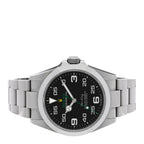 Rolex Stainless Steel 40mm Air-King Oyster Perpetual Watch Black 126900