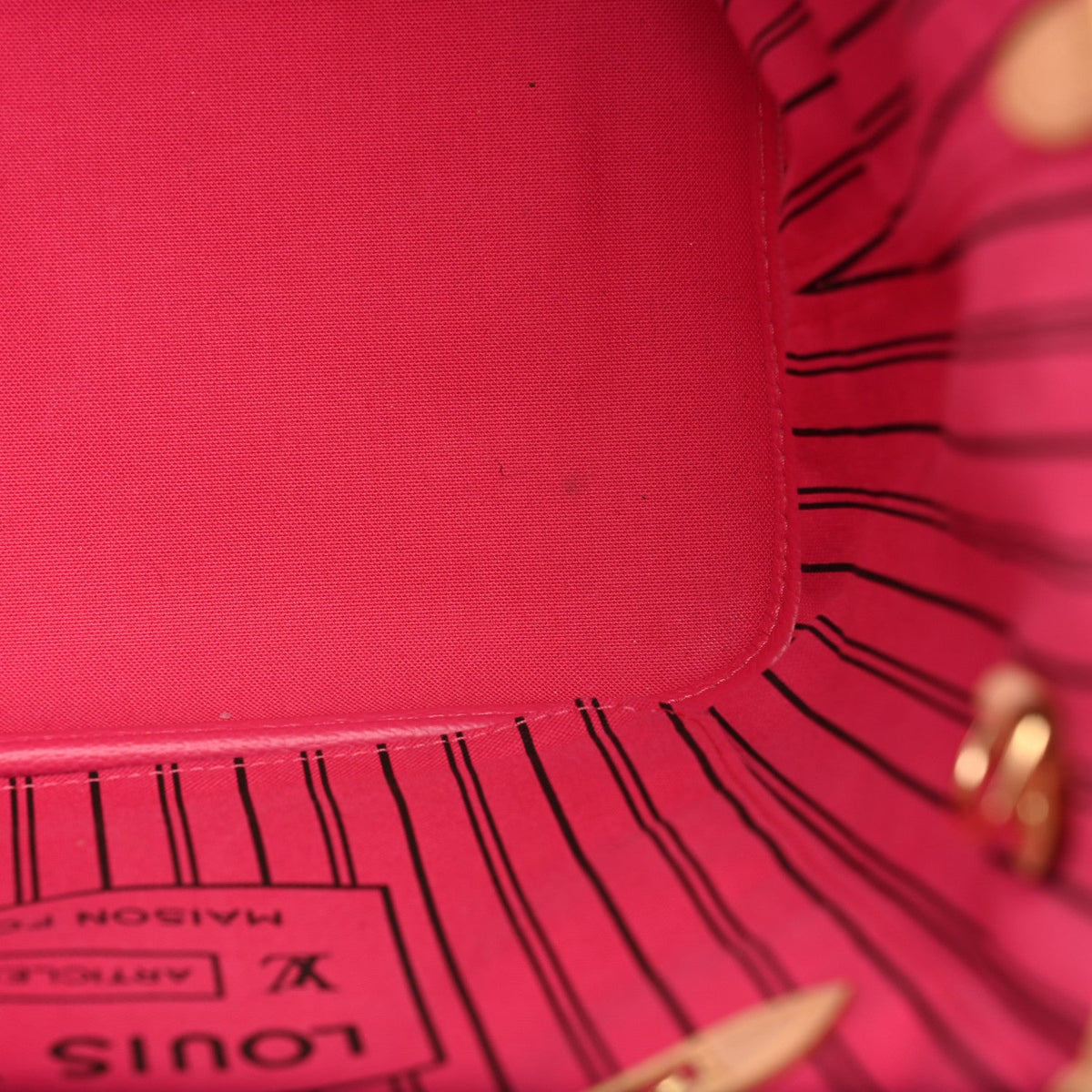 Monogram Inside Out Neverfull Bandoulier Handbag