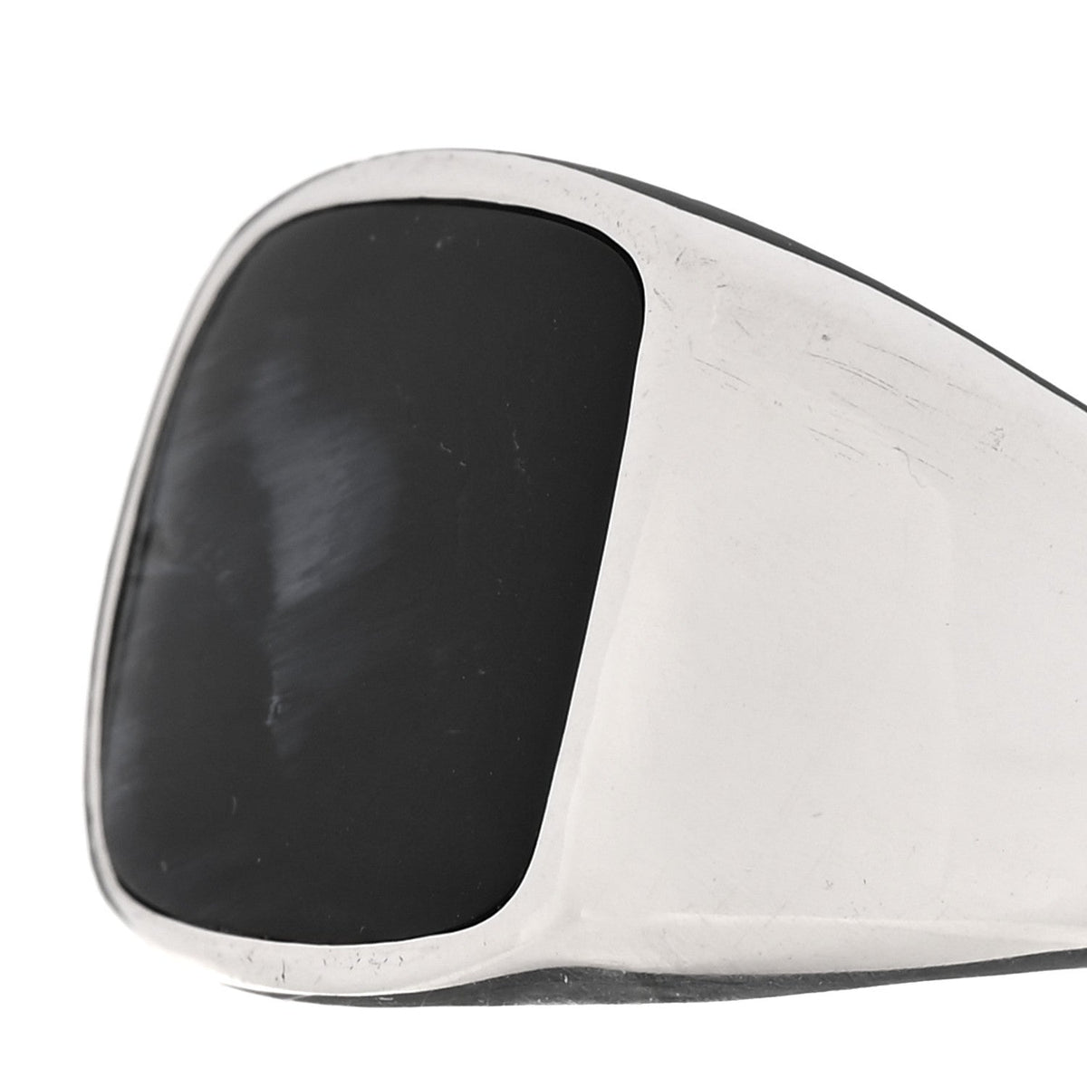 Sterling Silver Pietersite Mens Cable Signet Ring 65 11.25