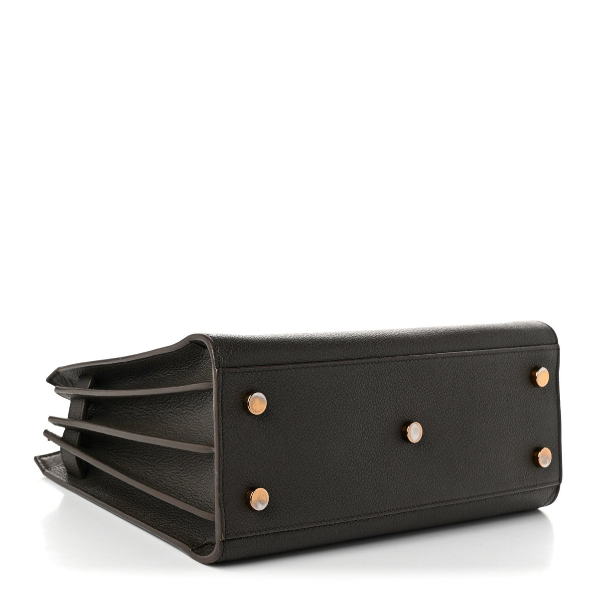 Saint Laurent Grained Calfskin Baby Sac De Jour Fog