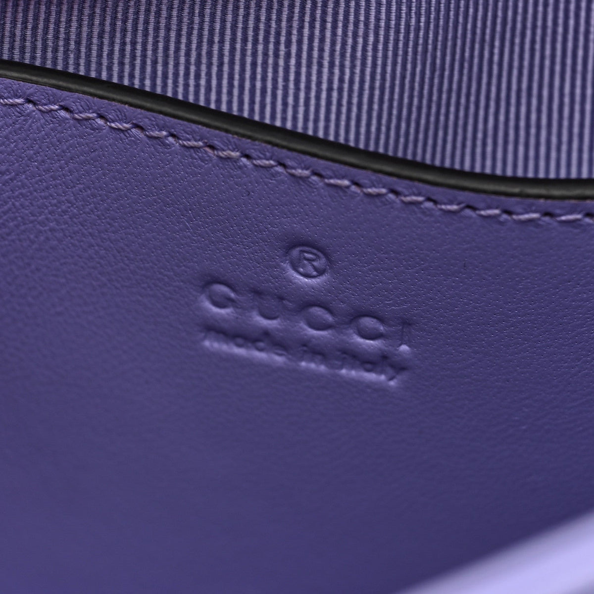 Gucci Lambskin Matelasse Small GG Marmont Shoulder Bag Lapis