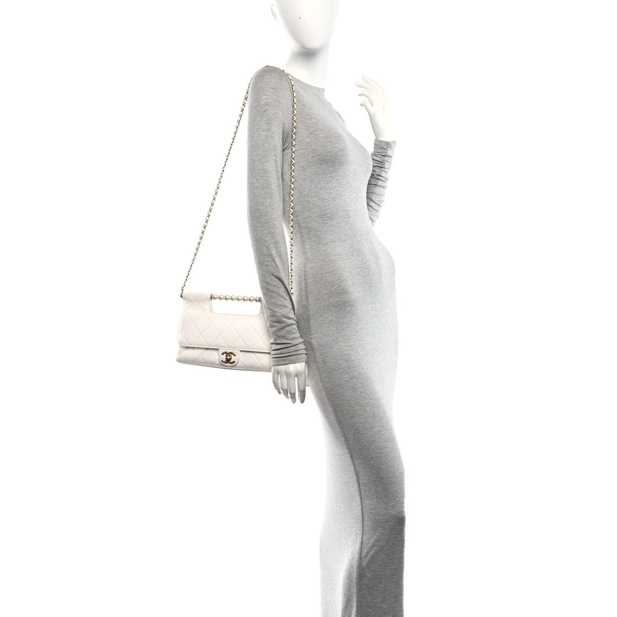Lambskin Flap Shoulder Bag