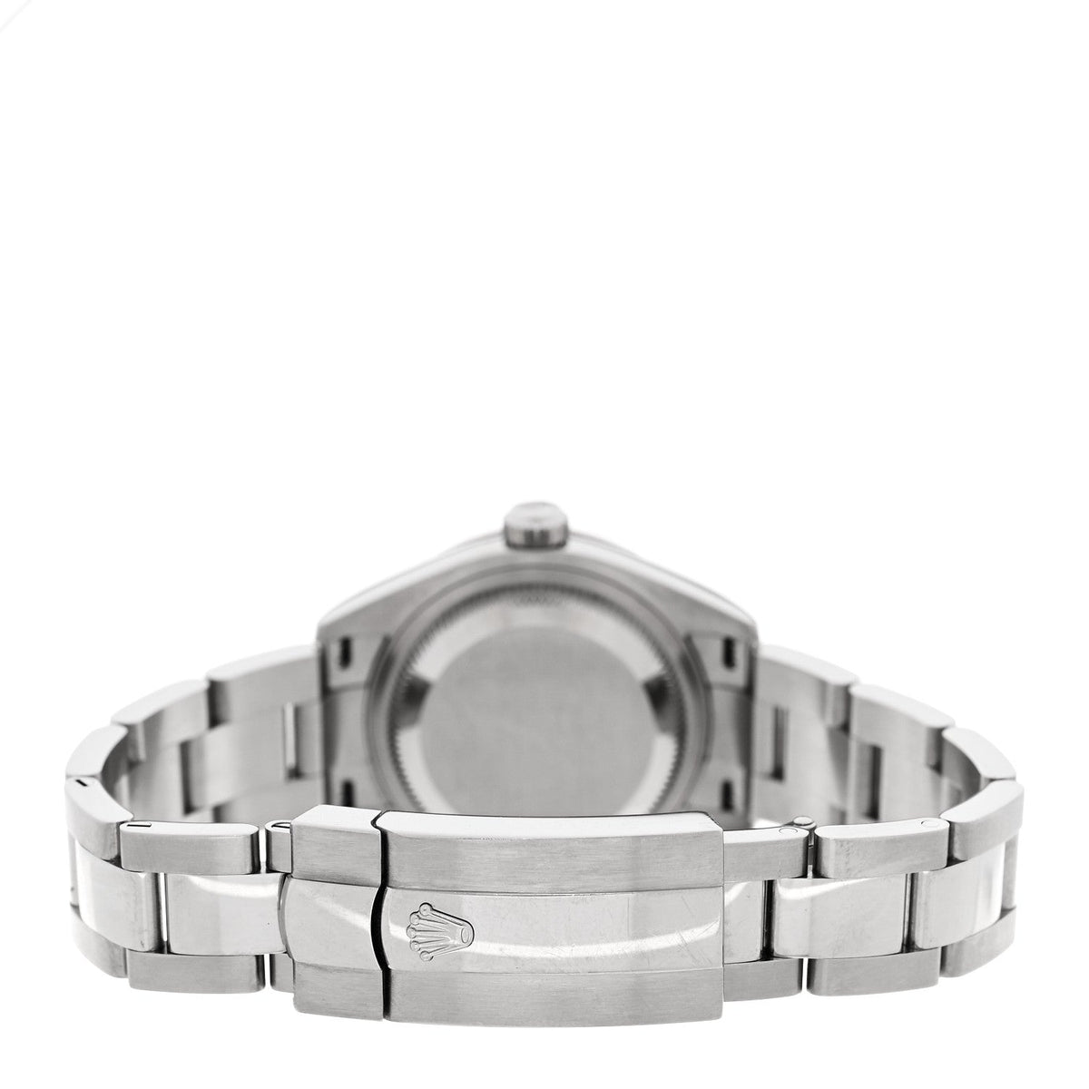 Rolex Stainless Steel 18K White Gold Diamond 28mm Oyster Perpetual Datejust Watch Silver 279384RBR